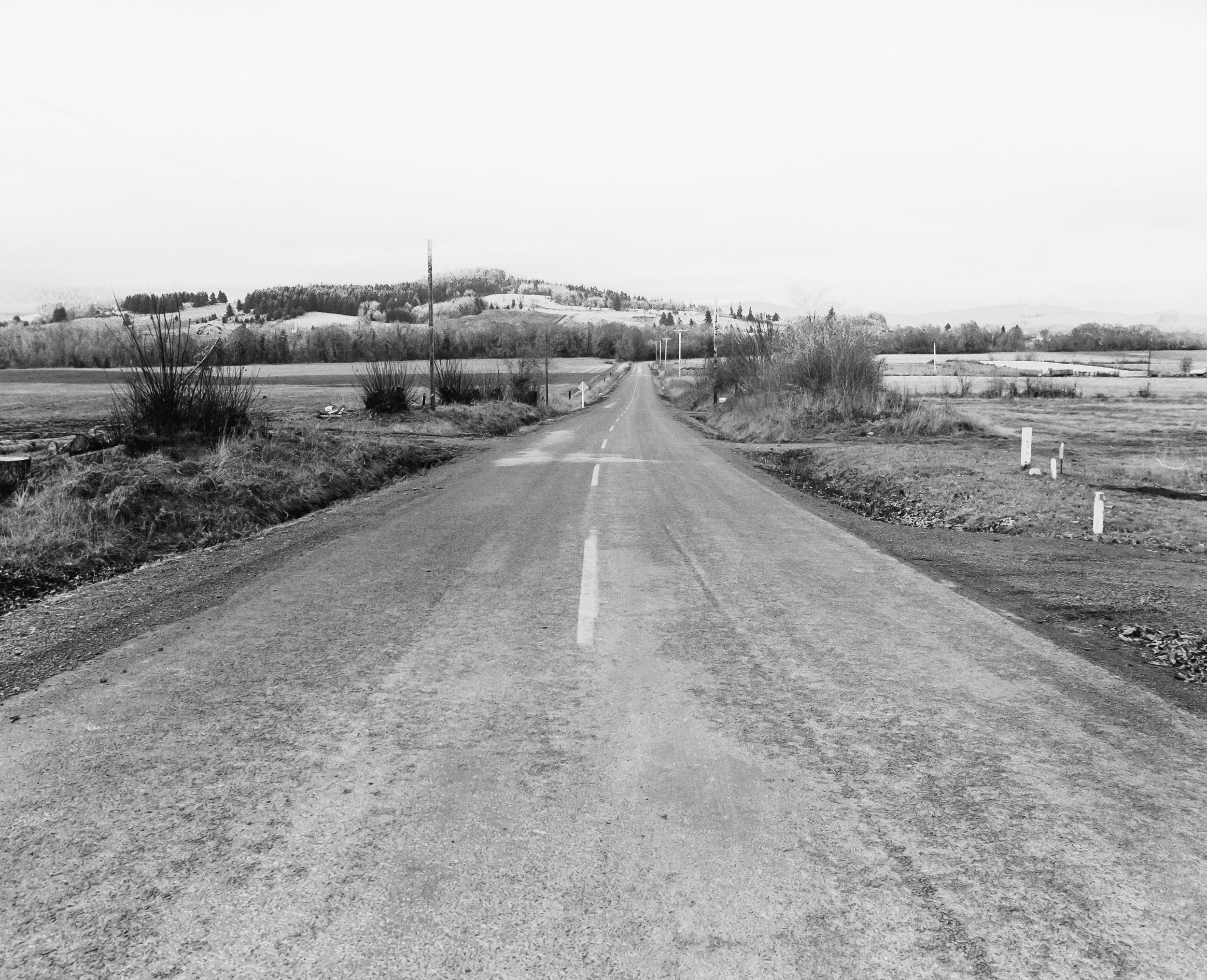   Road View 1, Eugene, Oregon, 1975  