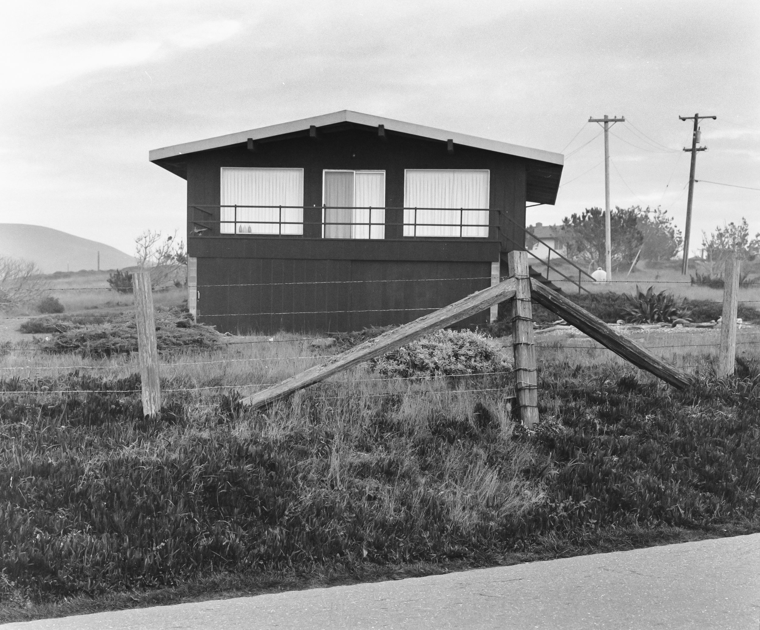   Black House, Oregon Coast, 1975  