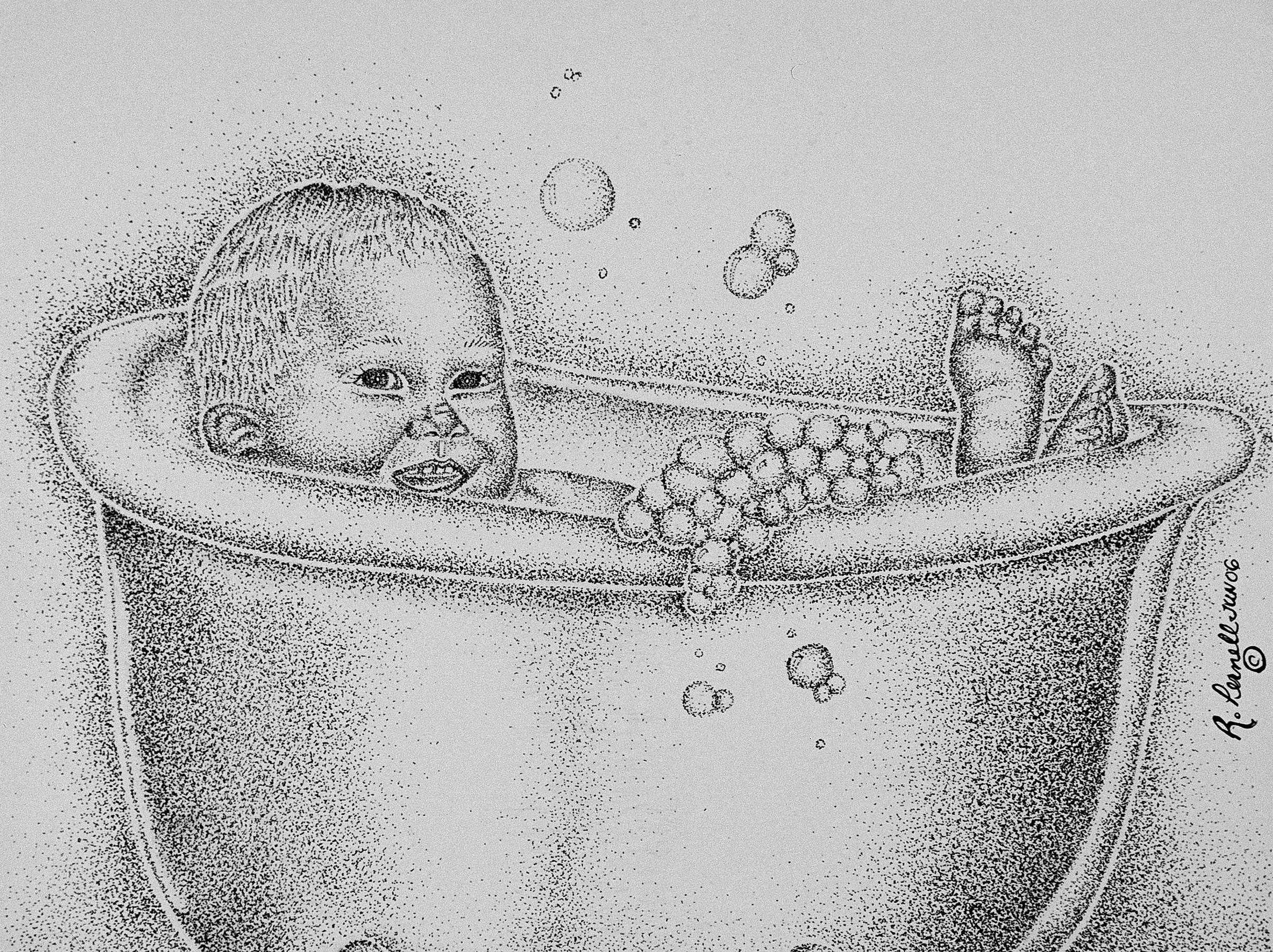 Rub a dub in the tub