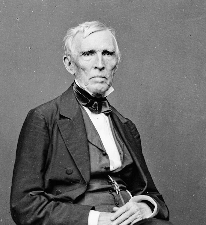 John J. Crittenden (1787-1863) was the 17th governor of Kentucky and served twice as U.S. Attorney General. He represented the state in the U.S. Congress and strongly supported an “Appeal to the People of the Nation” to contribute to the relief effort following the Great Potato Famine in Ireland. Library of Congress, Mathew Brady