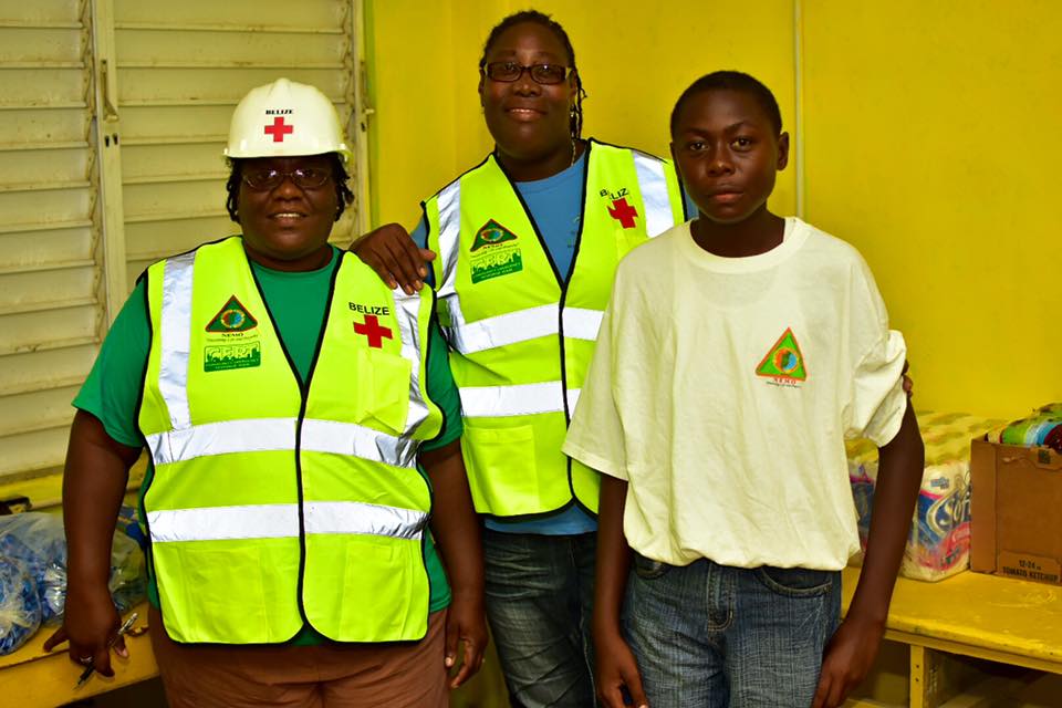 Shorlette Grant, Lynn Rodriguez and Oris Lewis were used their training as first responders during and after Hurricane Earl struck Belize in August.