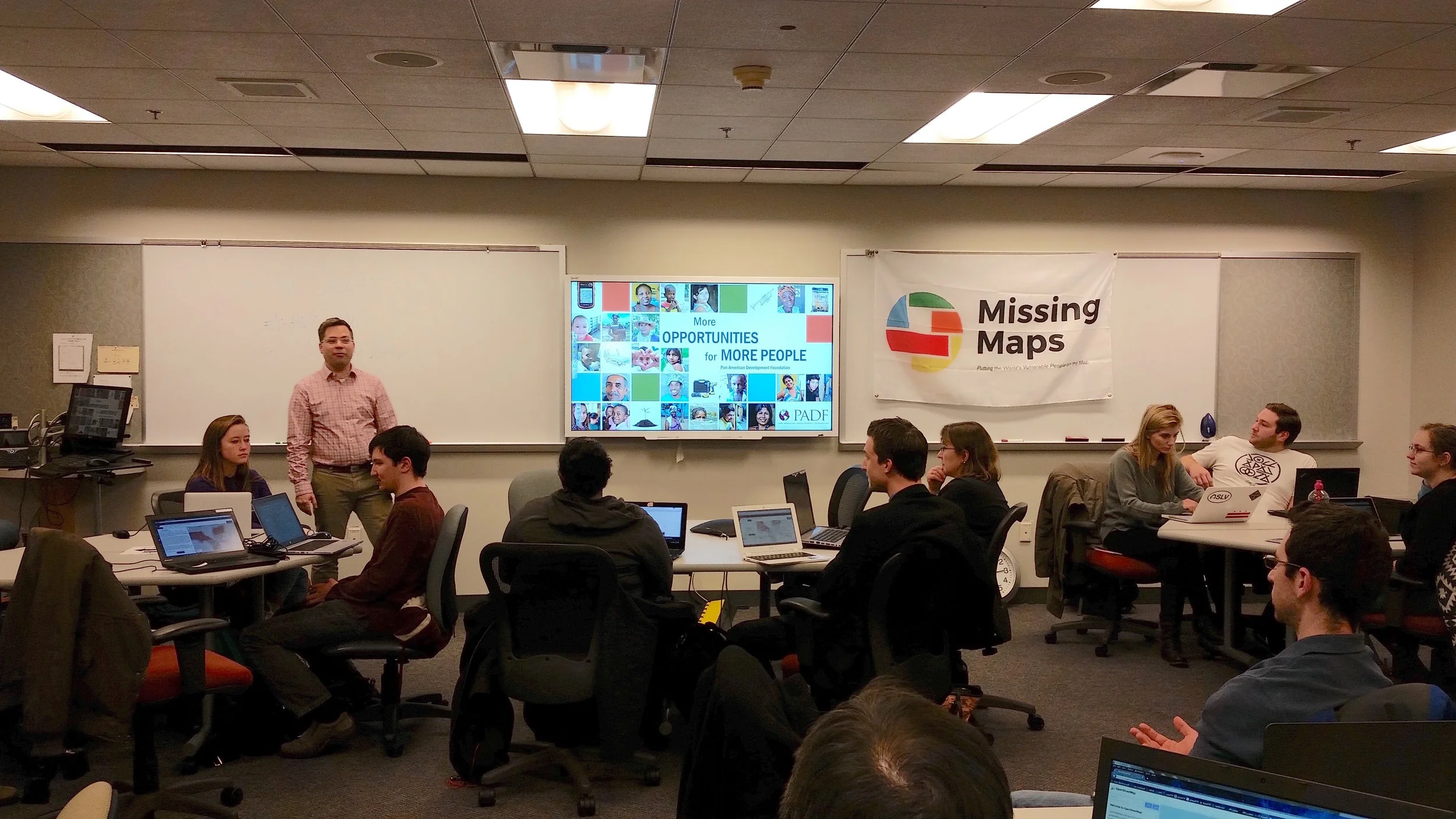 Mapathon at George Washington University