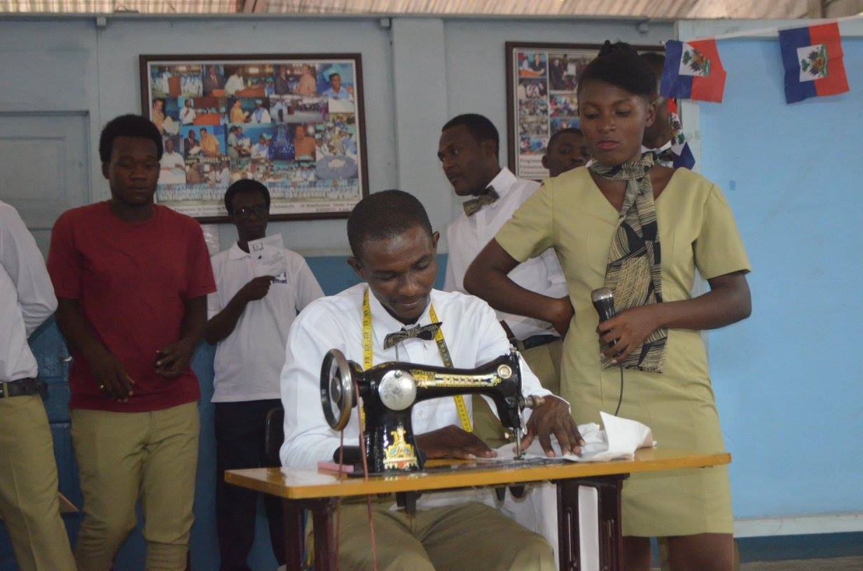 207 young Haitians received technical job training in a variety of fields.