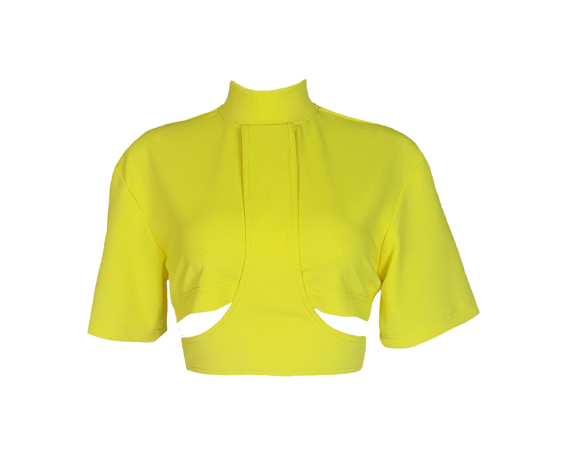 Summer Turtle Neck Wrap Top