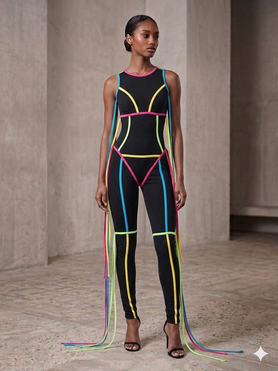 In Living Color Jumpsuit
