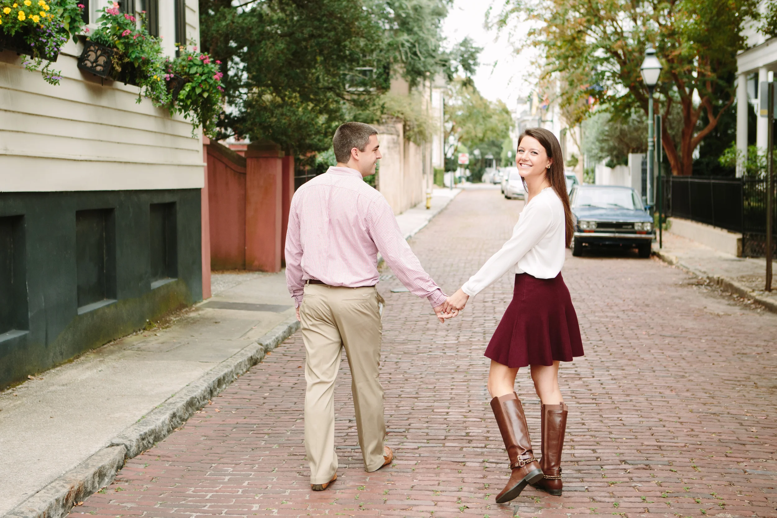 Charleston Wedding Photographer, Charleston Engagement Session, Downtown Charleston