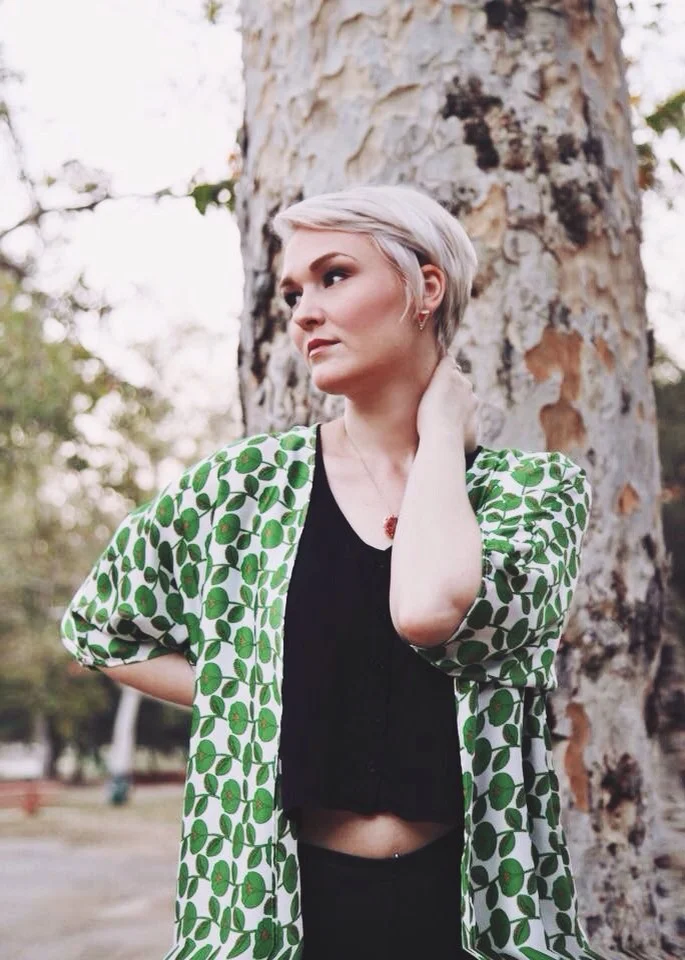  Photo by Skyler Hurt. Cardigan by Ali See.&nbsp; 