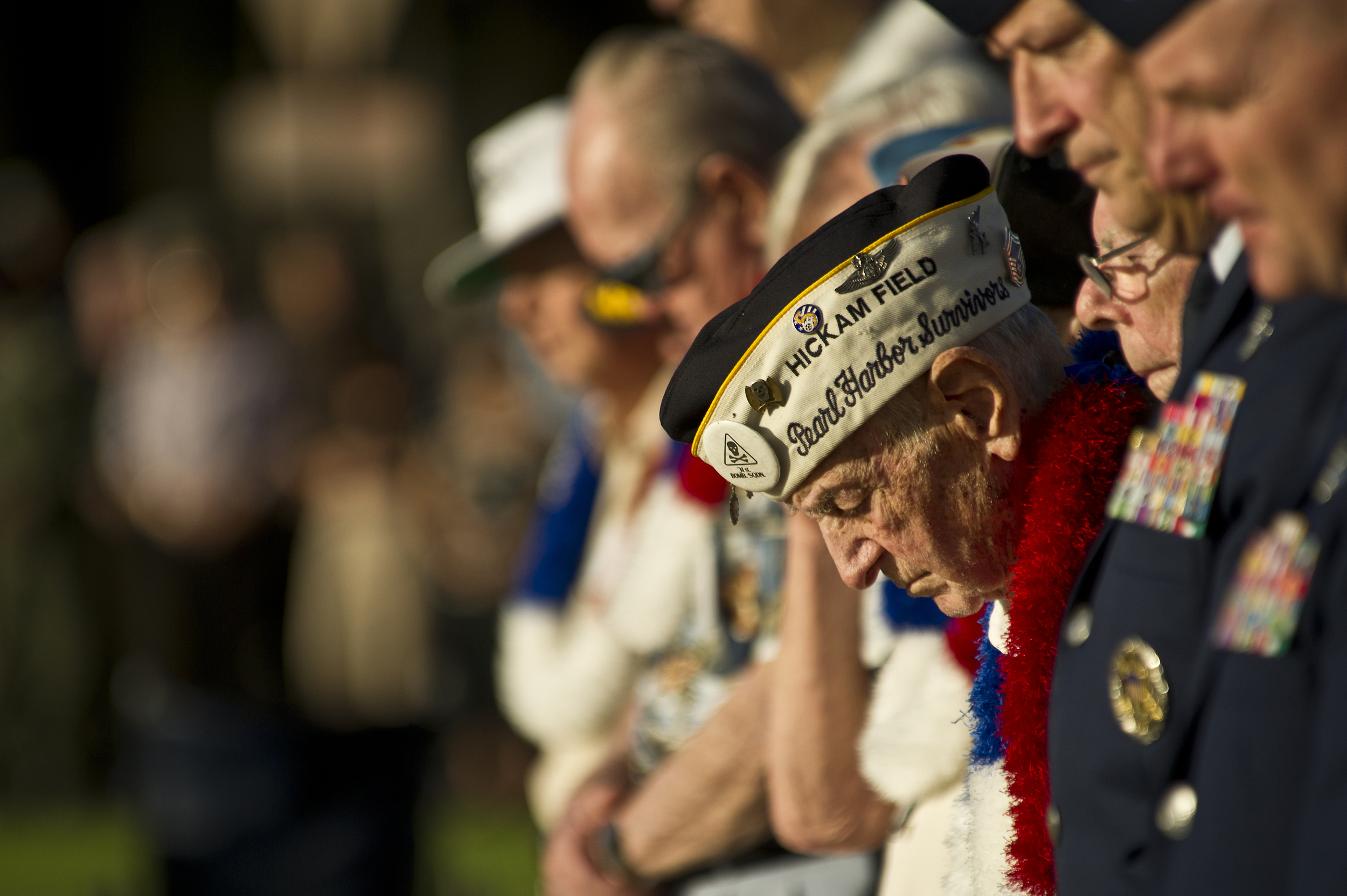 Veterans, recognized at a ceremony at Pearl Harbor on the 70th anniversary of the Dec. 7, 1941 attacks there. Source