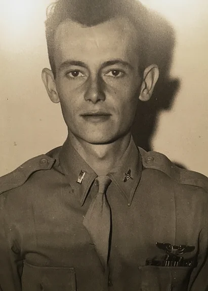 Adams in uniform