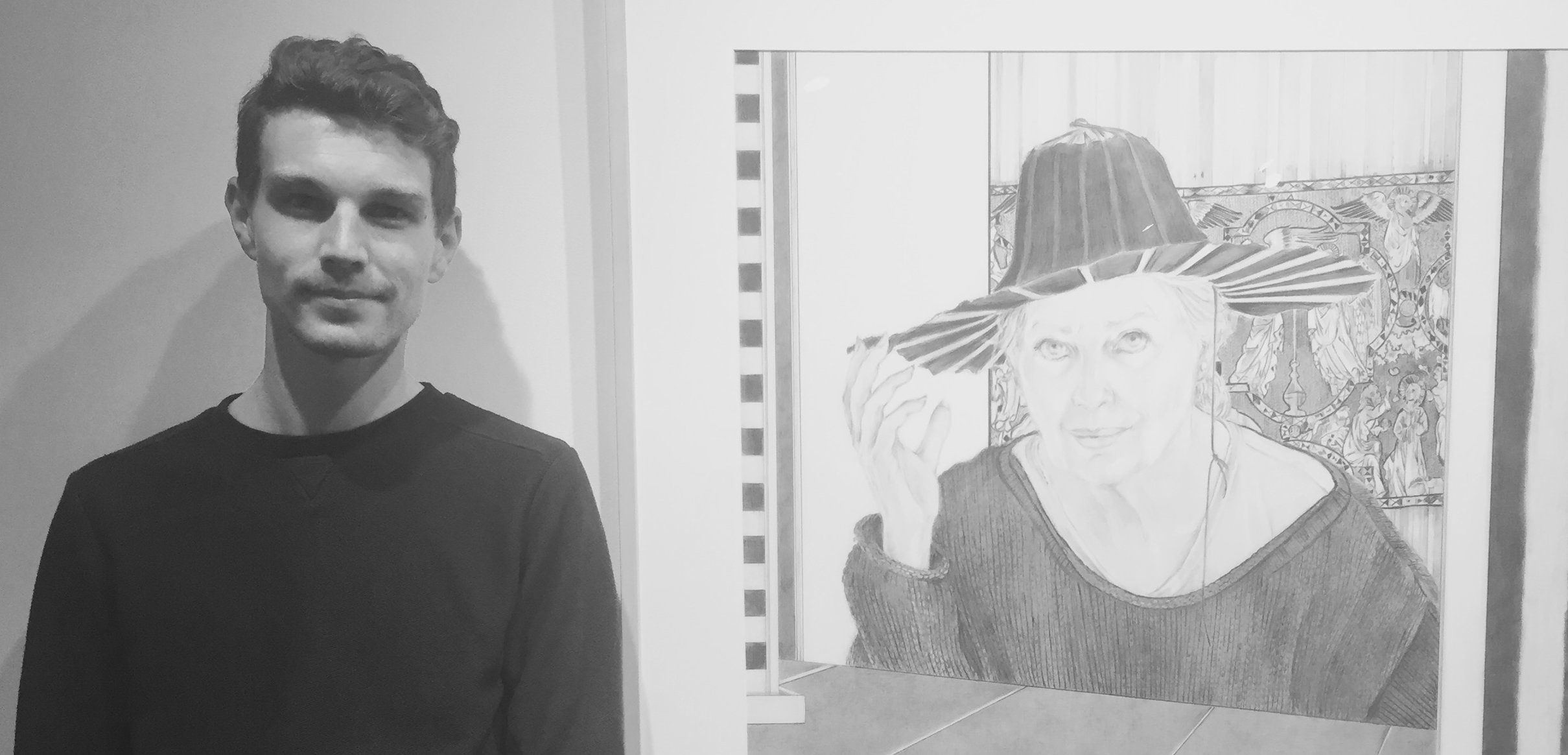 KunstWorks' Christopher Squier curated the exhibition of Carole Doyle Peel at Kala