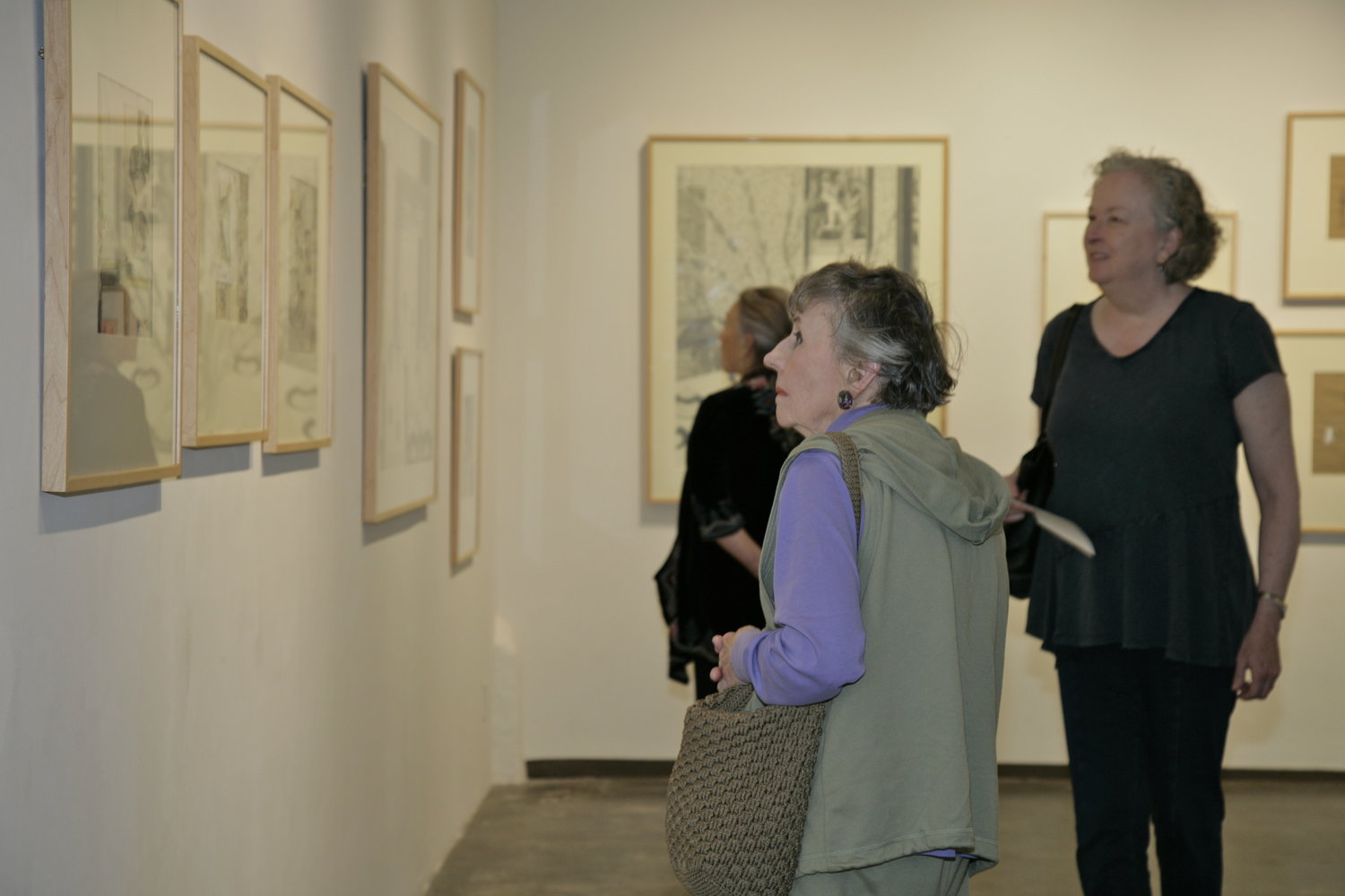 Exhibition Reception, April 2017. Photo by Douglas Sandberg.