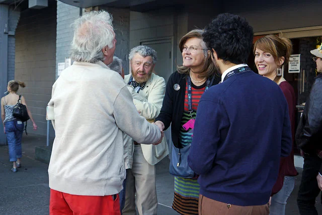 SIFF 2015 | Amore tra le rovine | 4 giugno 2015. Richard Meyer, Susan Harmon, Massimo Alì Mohammad e Elisa Leonini. Foto: Kalani Akuna