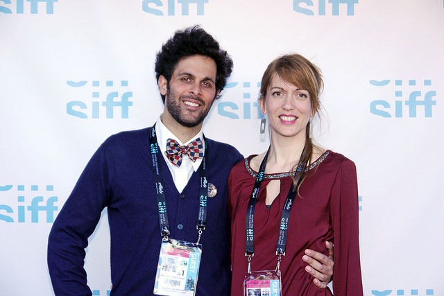  SIFF 2015 | Amore tra le rovine | 4 giugno 2015. Il regista Massimo Alì Mohammad e l'art director Elisa Leonini. Foto: Kalani Akuna 