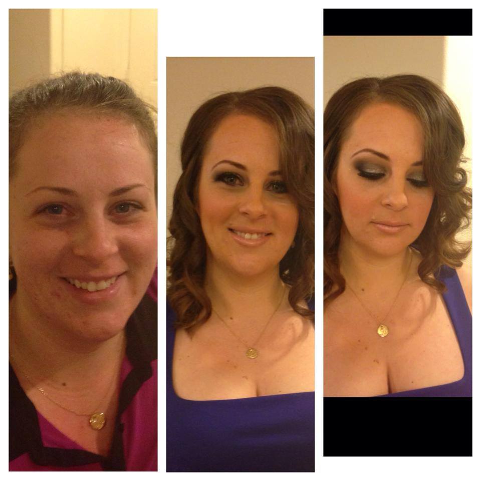 Makeover dramatic hair and makeup