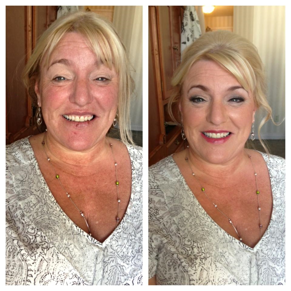 Mother of the bride hair and makeup