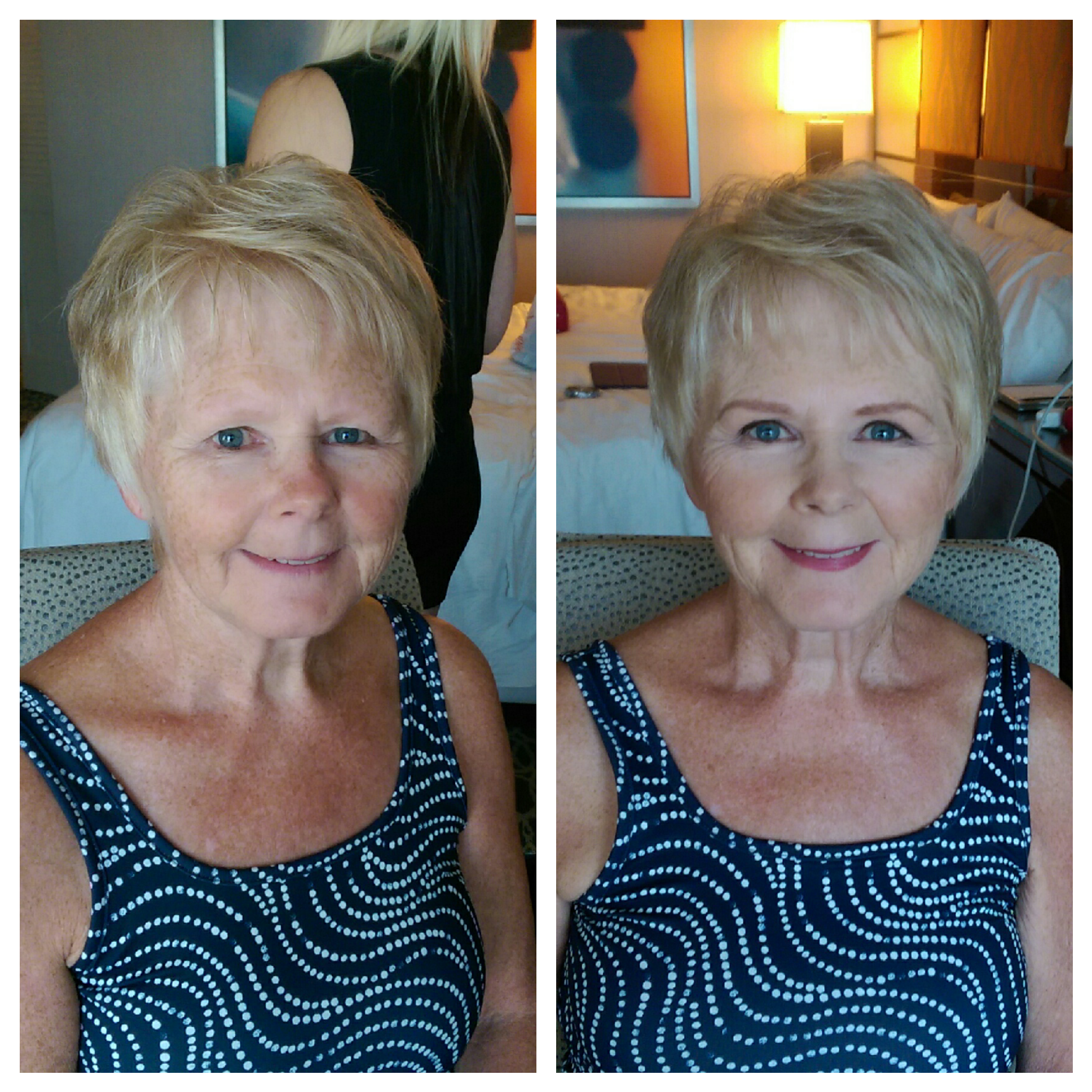Mother of the bride Airbrush makeup done naturally