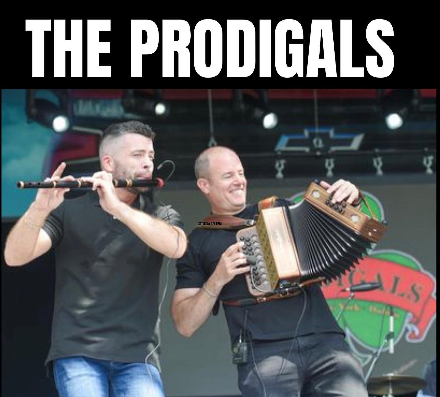 Join us tomorrow night for the Prodigals at 9pm! We love this band!