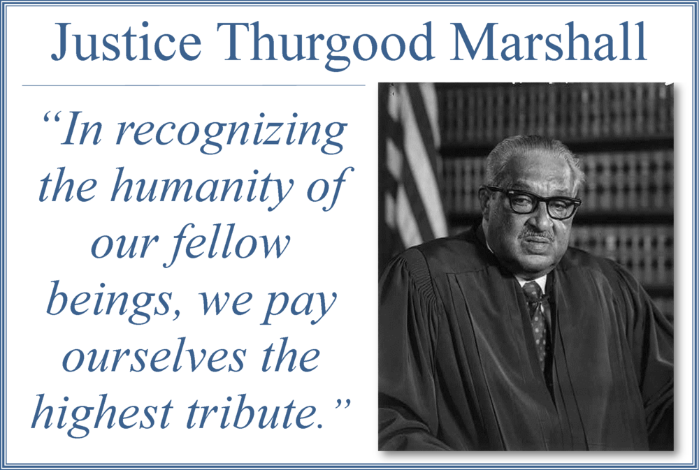 Justice Thurgood Marshall Digital Exhibit — Harris County Robert W. Hainsworth Law Library