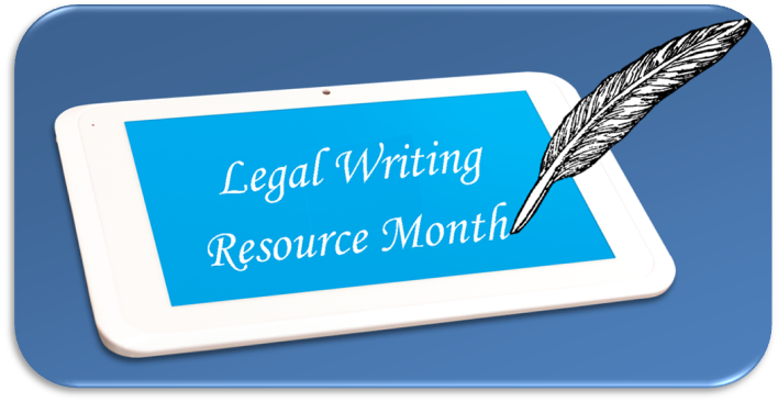 Legal Writing Resource Month at the Harris County Law Library featuring Bryan Garner on Words. 