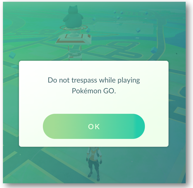 Avoid looking for Pokémon in jail. 
