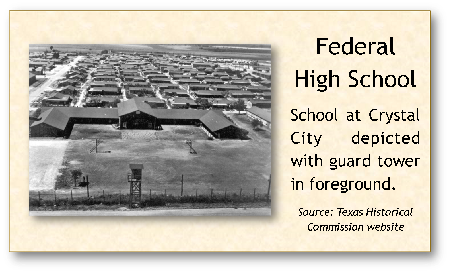 Federal High School with guard tower.png