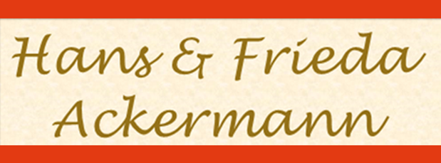 Hans & Frieda Ackermann