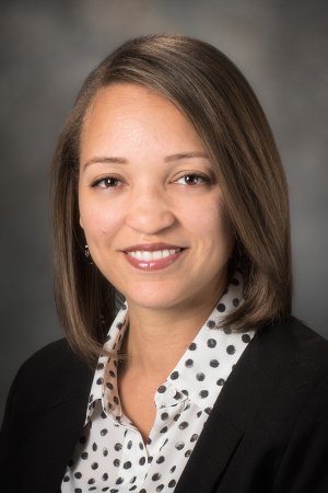 Portrait of Allison O. Bashir, manager of diversity and inclusion at UT MD Anderson Cancer Center.