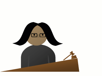 Judge pondering the 1st Amendment