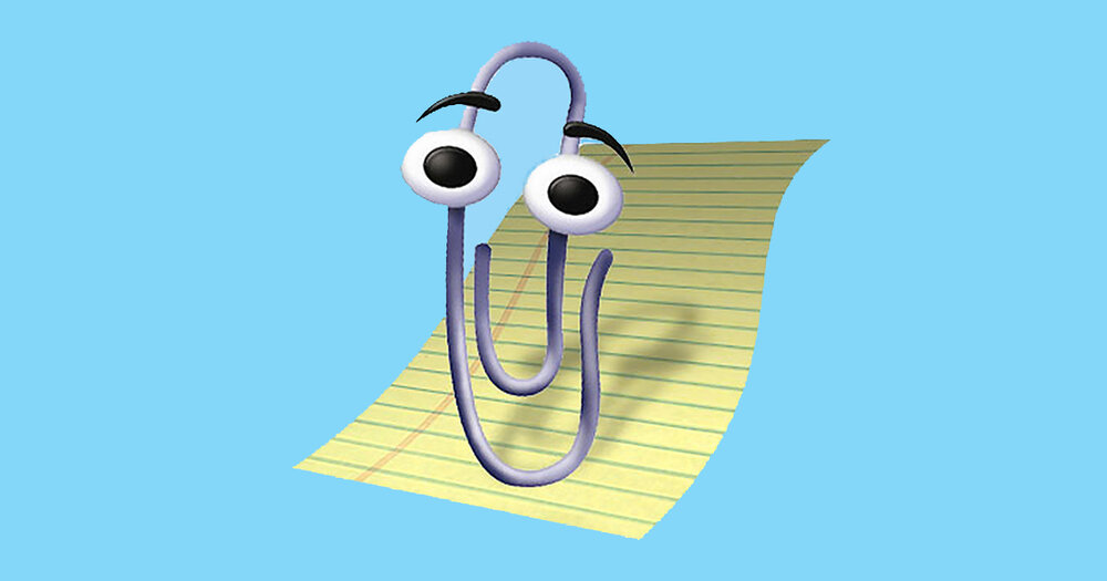 Microsoft’s Clippit, the default Office Assistant used in Microsoft Office