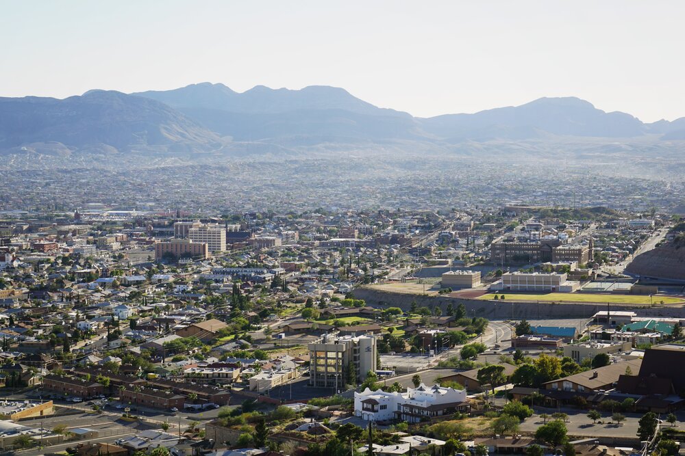 “Eight hundred miles to El Paso from the state line…”