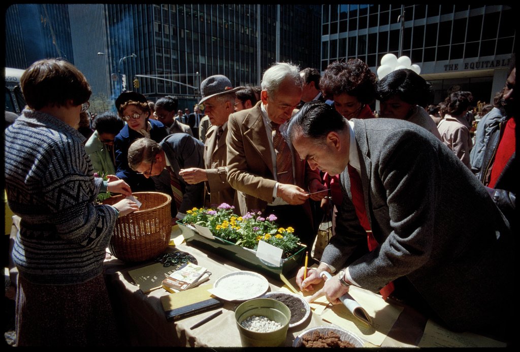  Gotfryd, Bernard, photographer. Earth Day, NYC. 23 April. Photograph. Retrieved from the Library of Congress, &lt;www.loc.gov/item/2020736390/&gt;. 