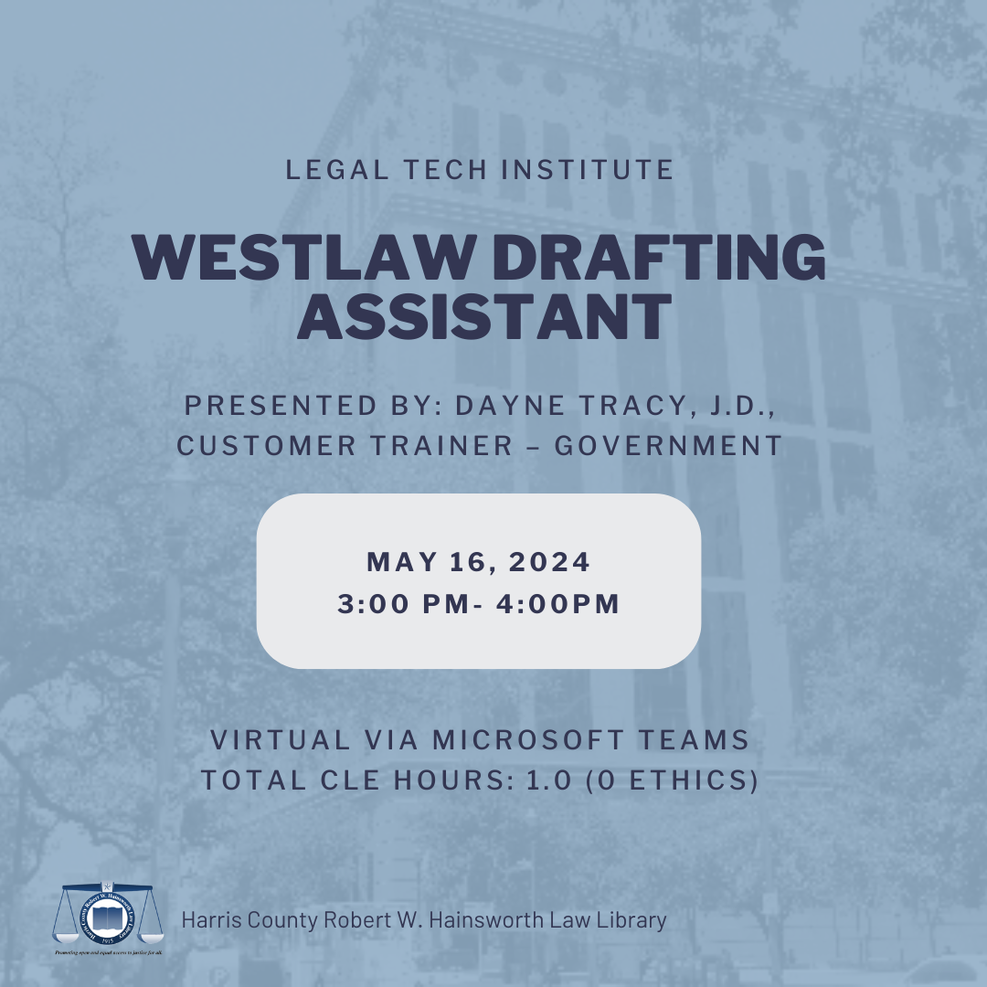 Westlaw Drafting Assistant