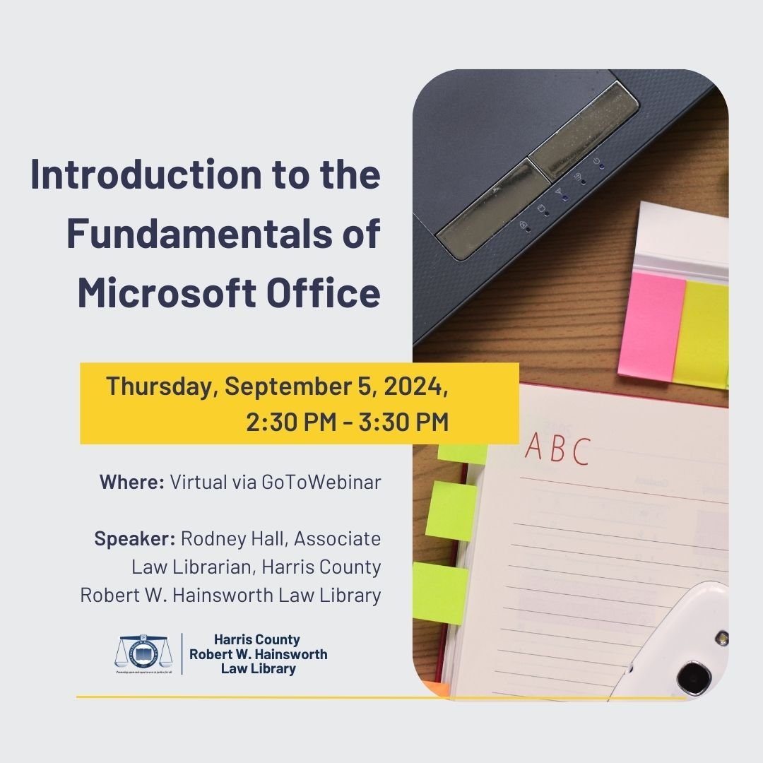 Introduction to the Fundamentals of Microsoft Office