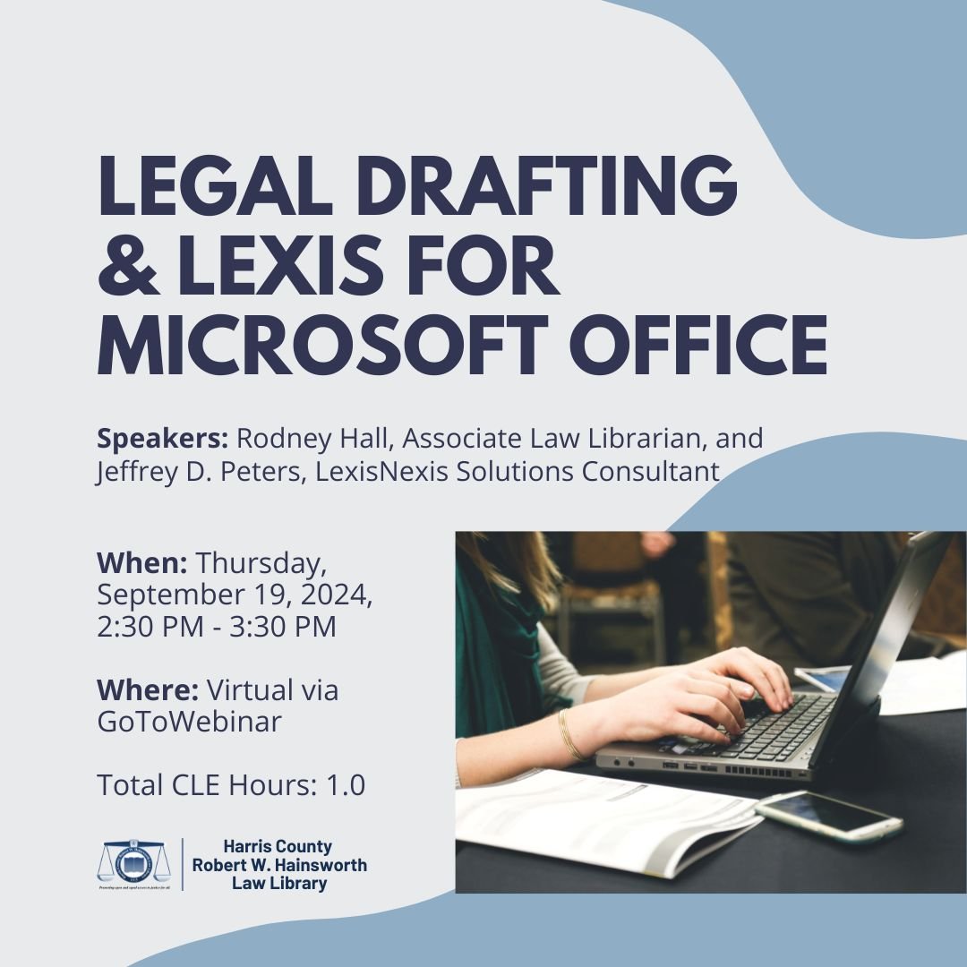 Legal Drafting & Lexis for Microsoft Office