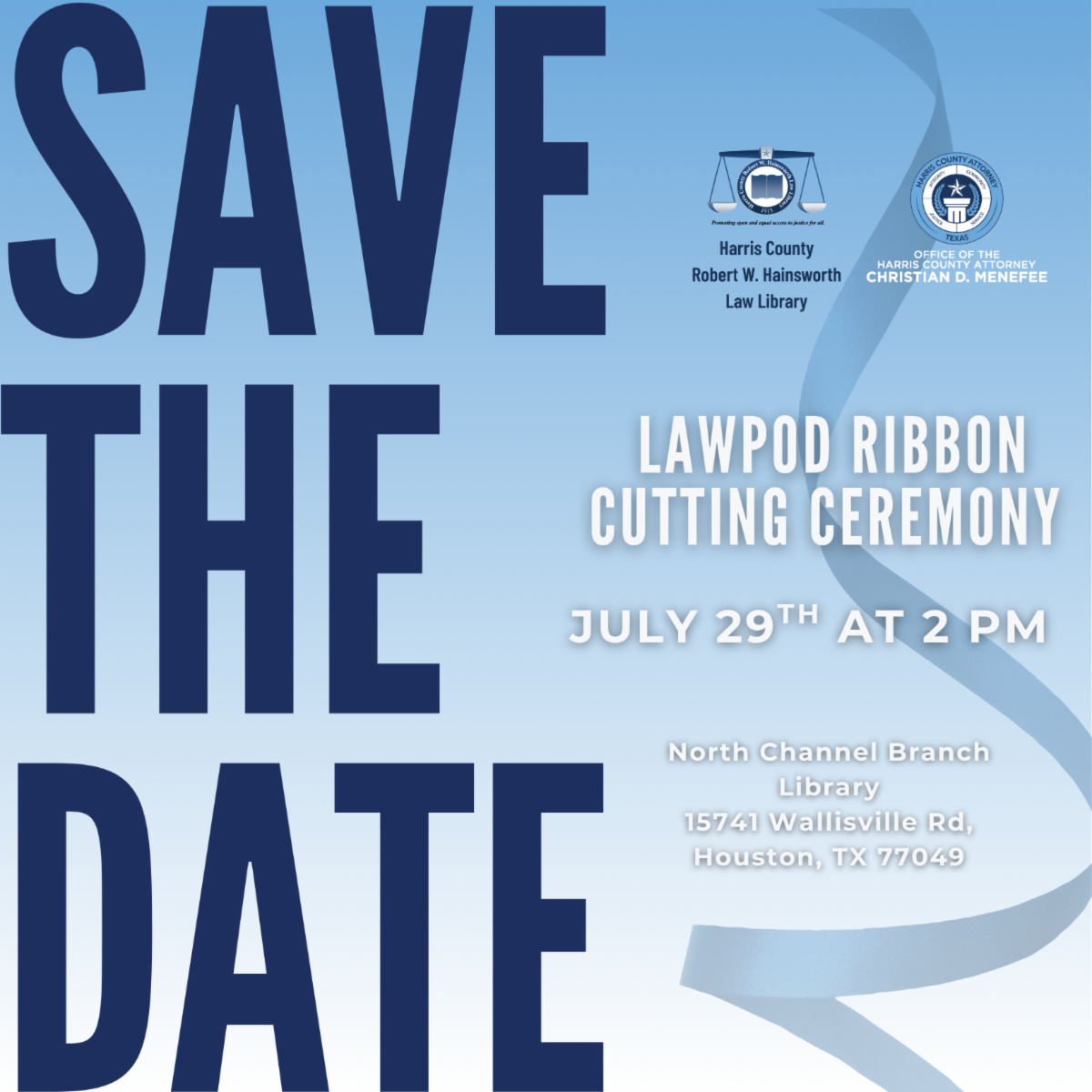 North Channel LAWPod Ribbon Cutting Ceremony