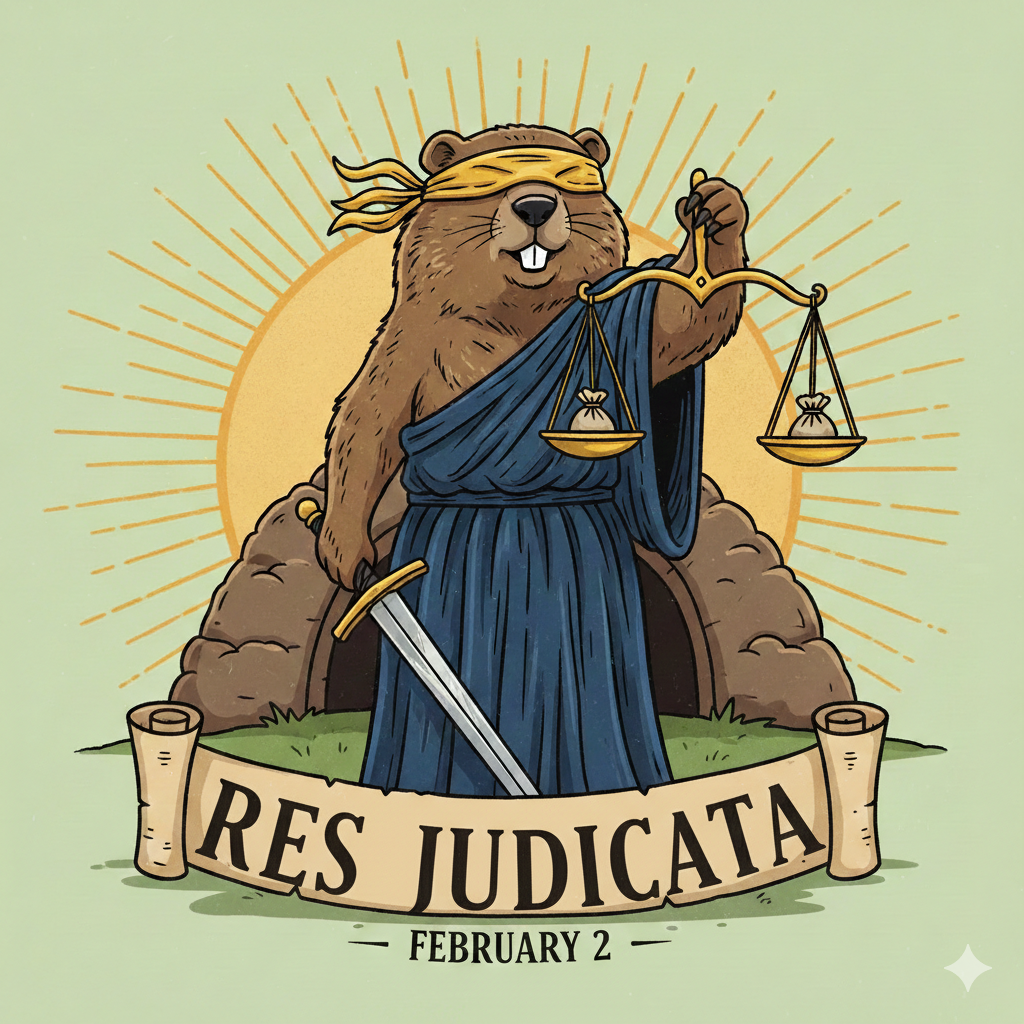 Res Judicata or How the Law Prevents “Groundhog Day” in Court