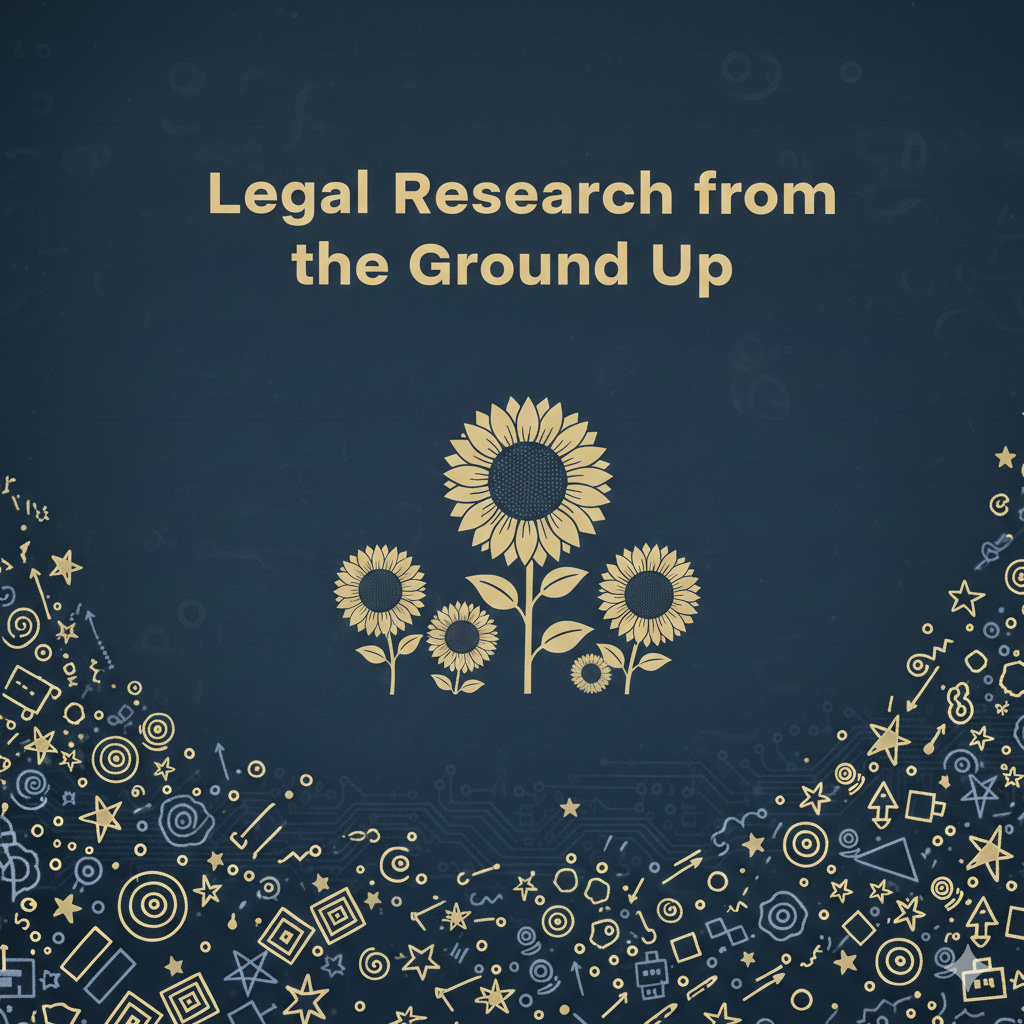Legal Research from the Ground Up