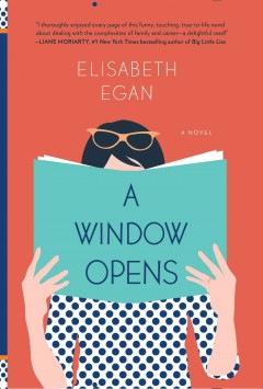 Rebecca is reading A Window Opens in hardcover.