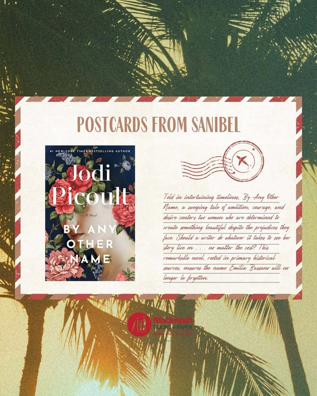 Postcards from your favorite island bookstore and another read you don't want to miss 📚 #bookish #books #bookrecs #island #islandlife #islandtime #sanibel #sanibelislandbookstore