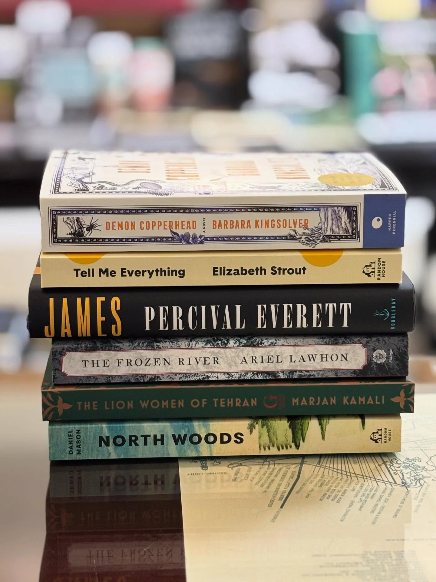 The Sanctuary Book Club Selections are available at MacIntosh!  #readlikealocal #bookclubs #booksbooksbooks #tbrpile