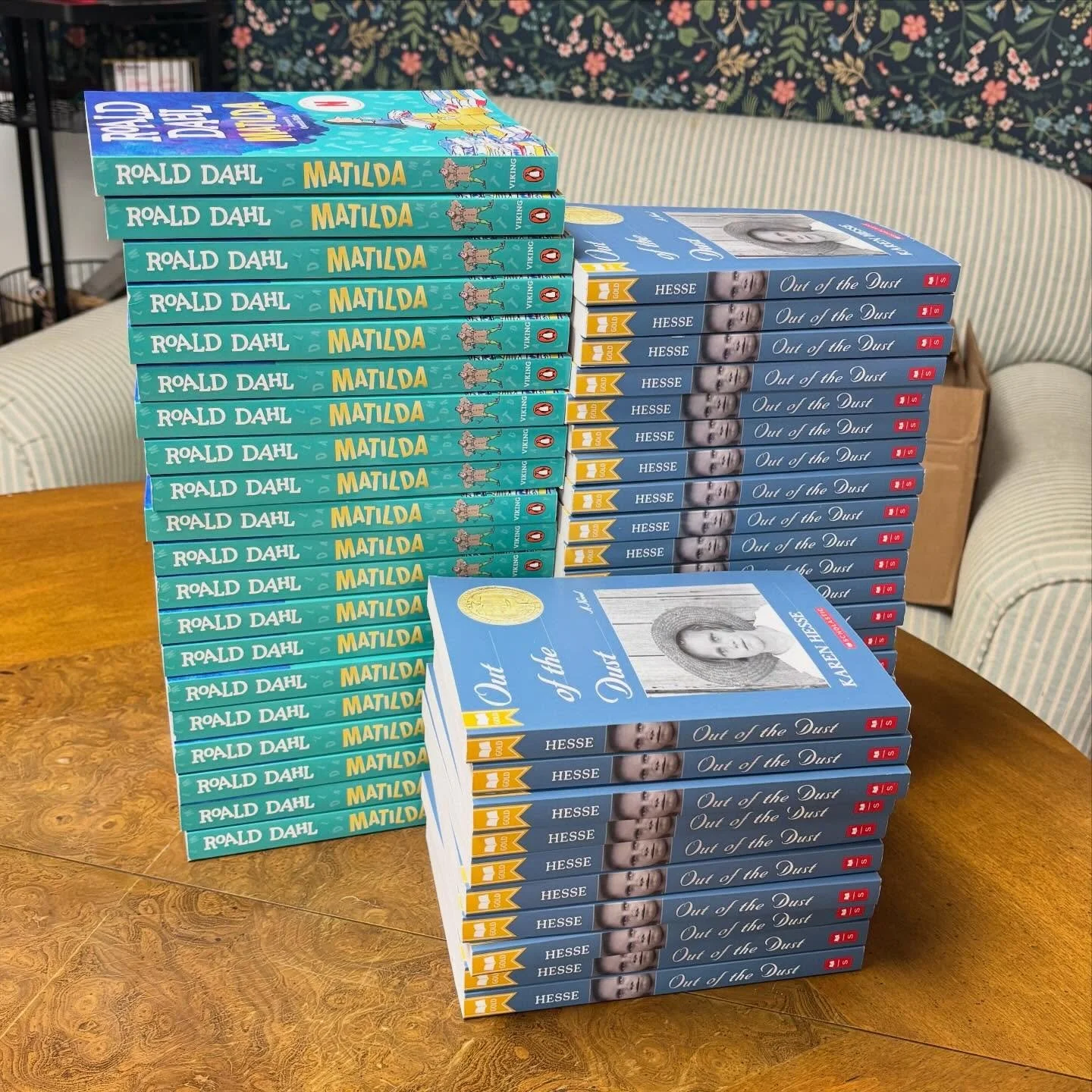 These 55 lovely books are headed to the Sanibel School for two lucky teachers.  We&rsquo;re happy to support the Sanibel School and appreciate you shopping local so that we can! #givingback #booksandcommunity #sanibelisland #localmatters❤️