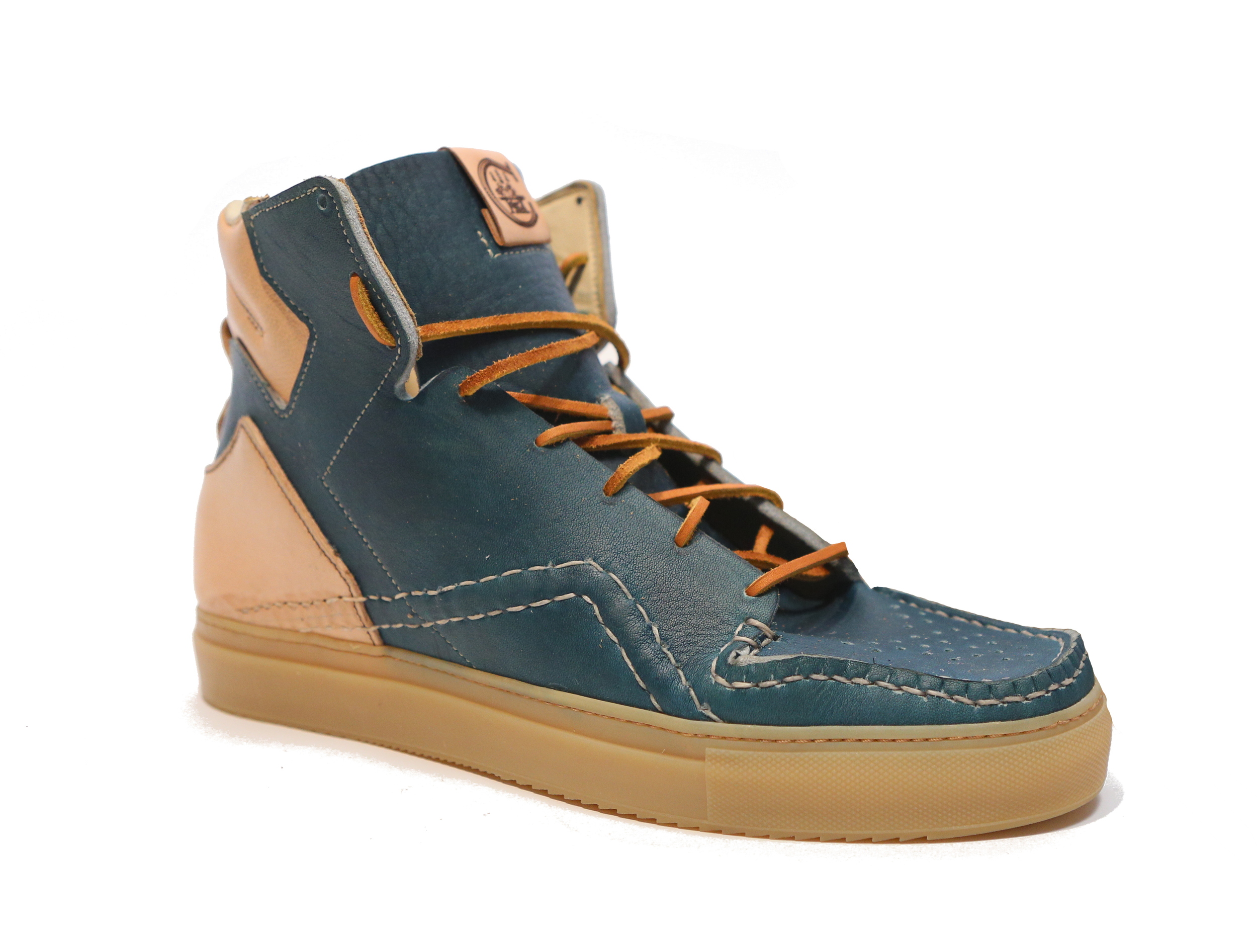 Hand-Dyed High-Top