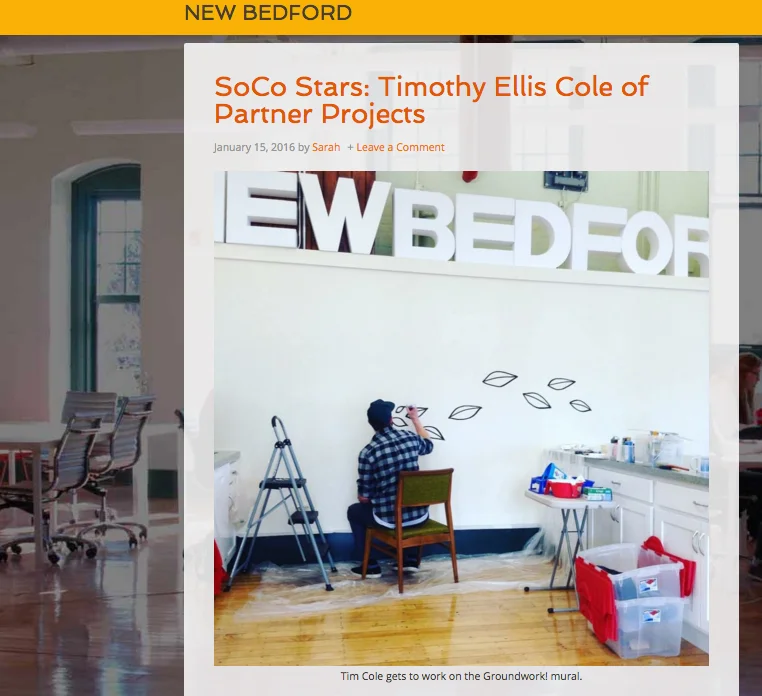 GROUNDWORK! interview about the "NOTHING without EVERYTHING" mural donation and exhibit.