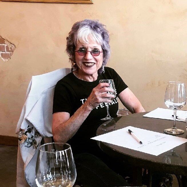 Happy Birthday Judy Chicago!  You are a woman with boundless talents. Both Judy Chicago Wine blends selected by you won Gold!  Here&rsquo;s to many more years of creative success. Cheers #judychicagowine #judychicagoart #feministart #winegold #jarami