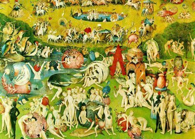 "The Garden of Earthly Delights," Hieronymus Bosch c. 1500 AD