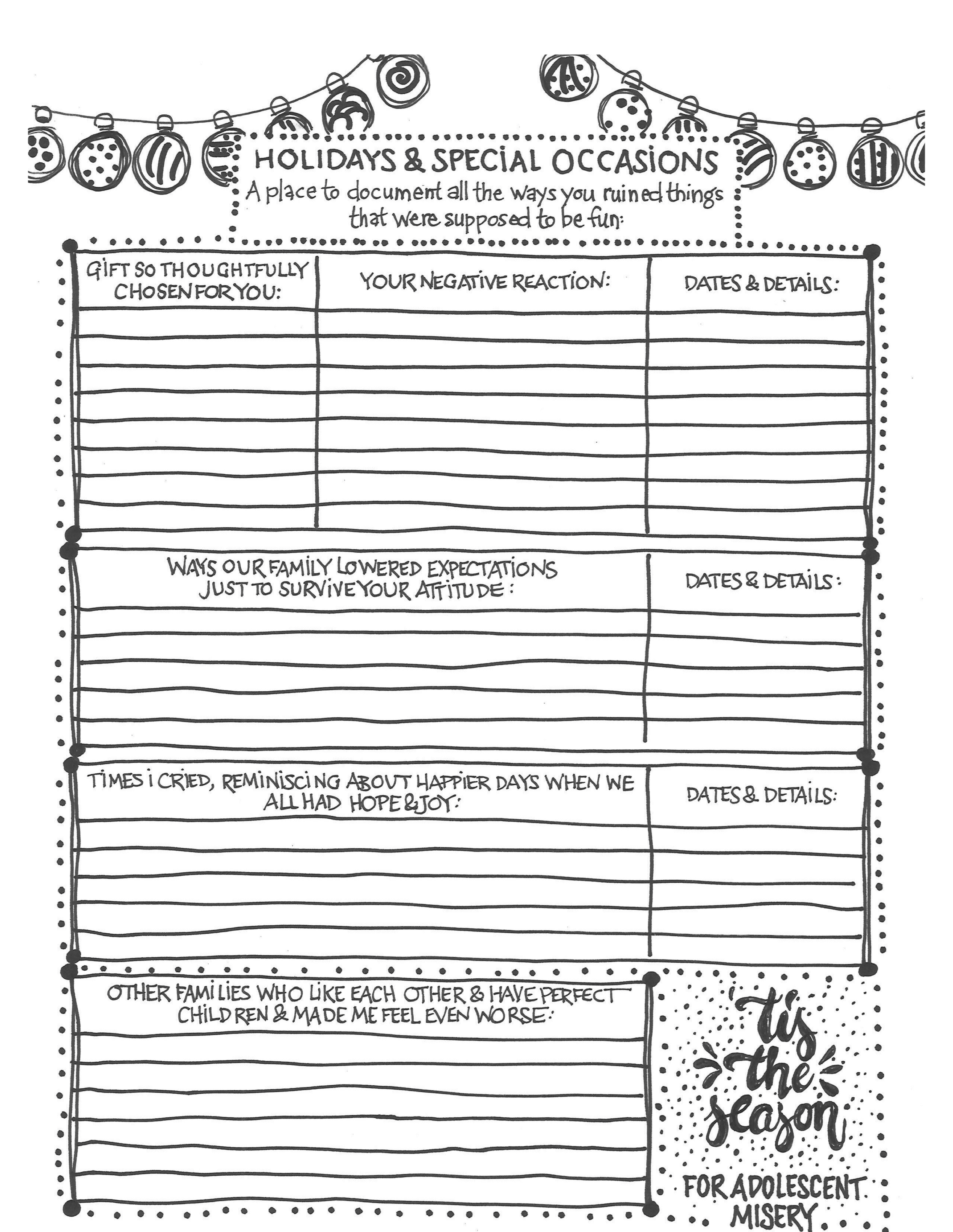 TEENAGERS SUCK sample page 3 holidays.png