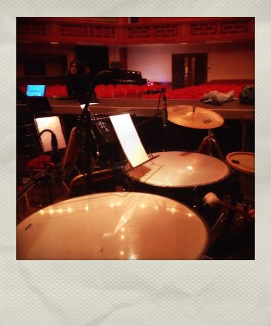 Recording timpani for Sugar Train