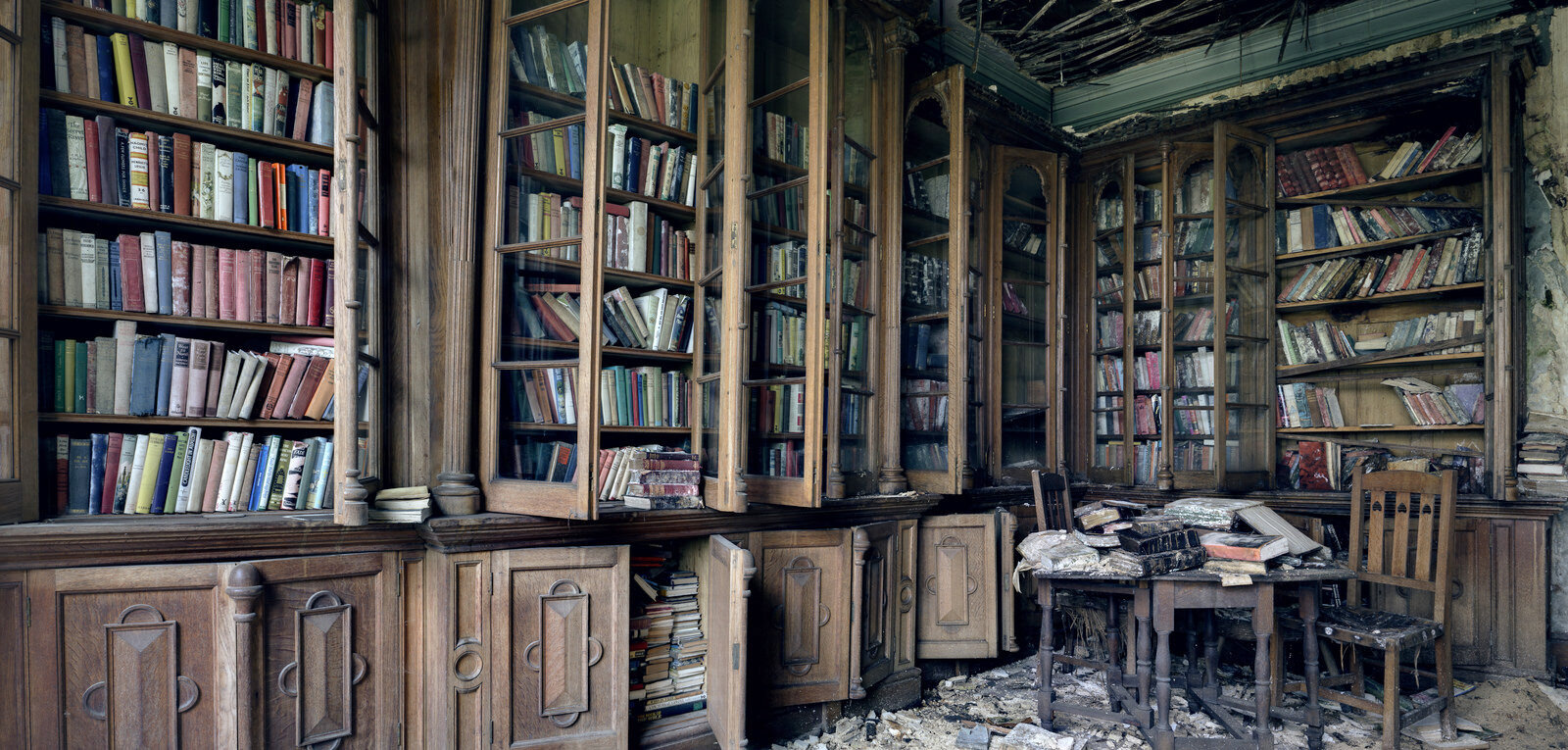 Abandoned library - UK