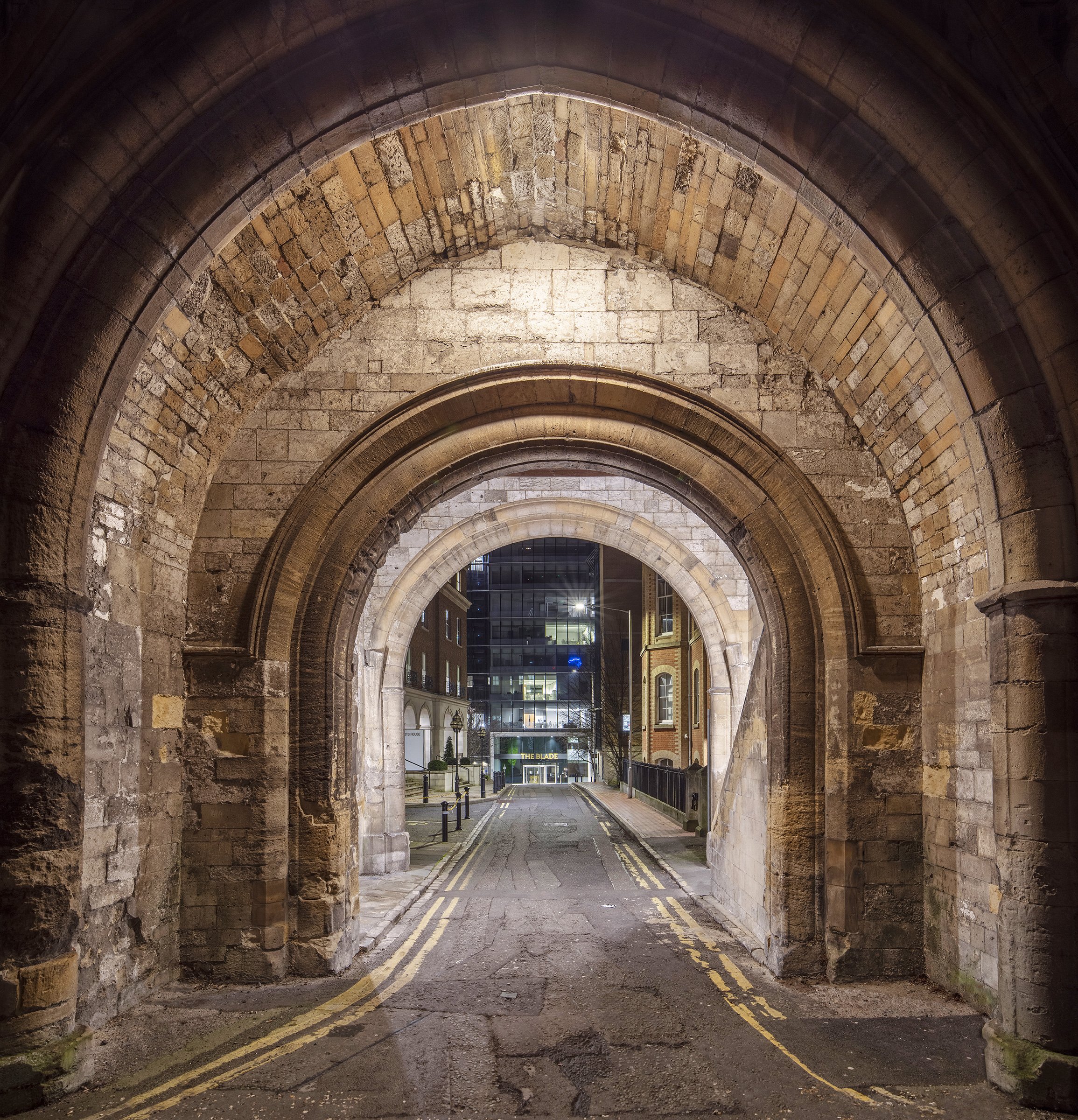 Abbey Gateway arch