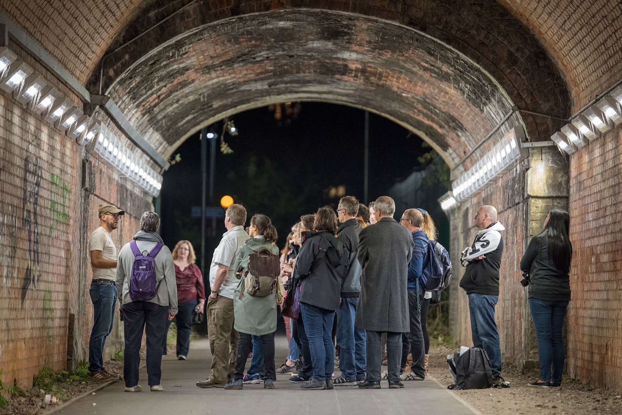  The Midnight Walk - Chalk Graffiti 